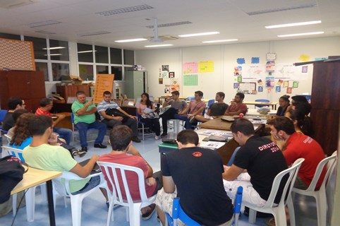 Zé da Mix se reúne com universitários da Unicamp