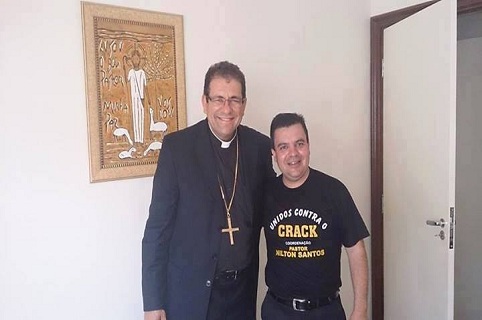 Vereador Nilton Santos (PRB) apresenta moção de congratulações ao bispo Dom Vilson Dias de Oliveira