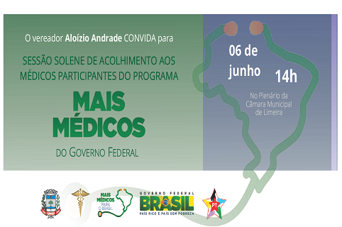 Aloízio Andrade homenageia médicos do Mais Médicos