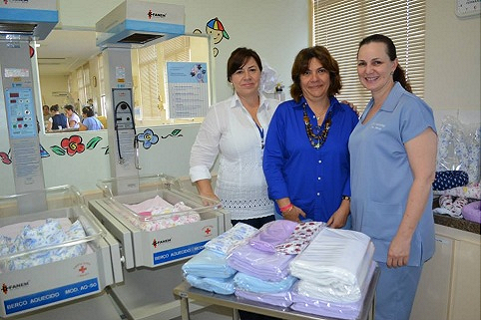 Dra. Mayra promove doação para UTI Neonatal da Santa Casa