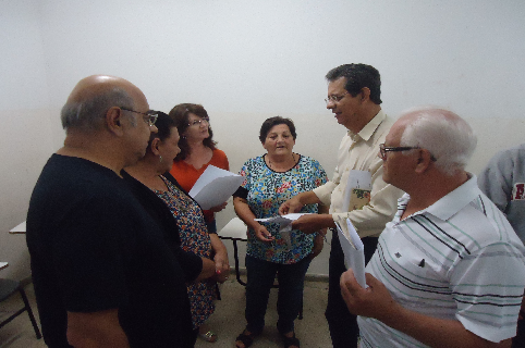 Wilson Cerqueira participa de reunião de moradores do bairro Nossa Senhora do Amparo