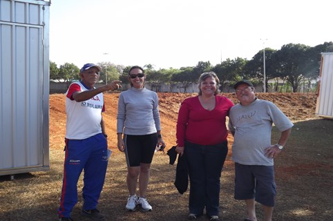 Profª Érika Monteiro visita novas instalações da Associação Limeirense de Atletismo (ALA)