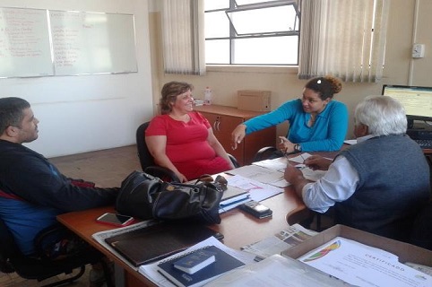 Profª Érika Monteiro se reúne com o Secretário Municipal de Esportes