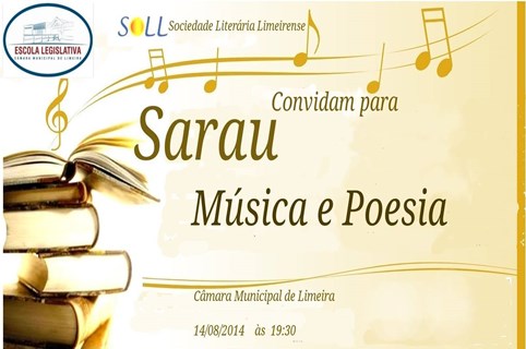 Sarau marca abertura da exposição dos trabalhos da SOLL