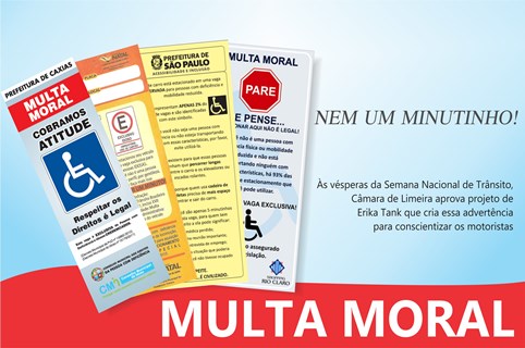 Câmara aprova advertência conhecida como multa moral