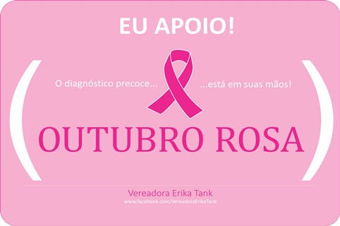Outubro Rosa: vereadora promove e incentiva ações de conscientização