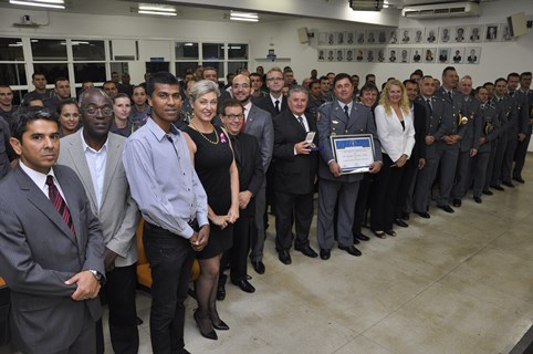 36º Batalhão da PM recebe Diploma de Gratidão da Câmara