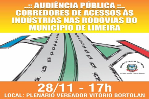 Audiência que discutirá corredores de acesso às indústrias nas rodovias ocorre nesta sexta na Câmara