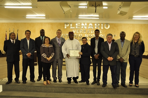 Pastor Onyema Charlie recebe Título de Cidadão Limeirense