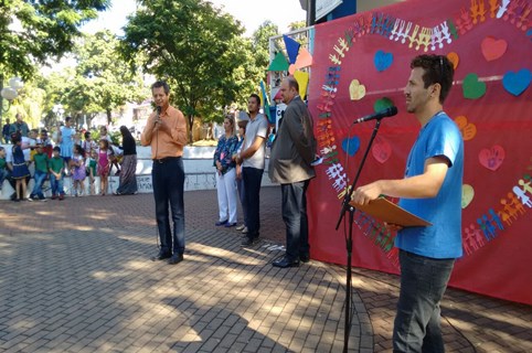 Cerqueira participa de atividade contra o trabalho infantil