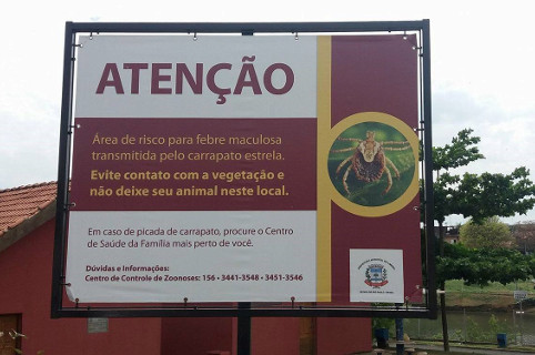 Estevão Nogueira pede informações quanto a vetores da febre maculosa