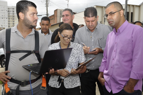 Comissão de Obras acompanha nova aferição no radar da Luís Pântano