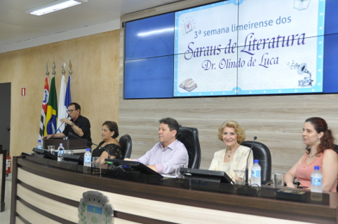 3ª Semana dos Saraus de Literatura começa na Câmara de Limeira