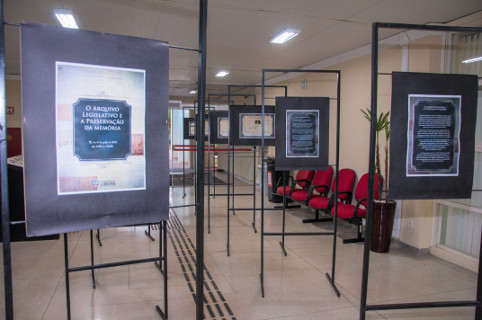 Arquivo Legislativo e Preservação da Memória em exposição na Câmara