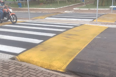 Passagem elevada é instalada a partir de Indicação de Estevão Nogueira
