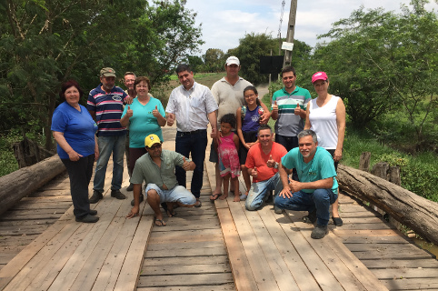 Após indicação de Helder do Táxi, Prefeitura realiza manutenção em ponte na LIM-124