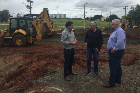 Helder do Táxi visita obras na Limeira-Cordeirópolis