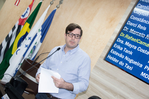 Vereador Dr. Rafael Camargo requer manutenção em local de treino de ciclistas