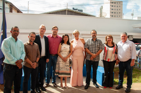 Lemão da Jeová Rafá representa Legislativo em inauguração de novo prédio da DDM