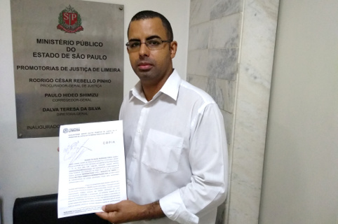 Waguinho da Santa Luzia denuncia ao MP supostas irregularidades em contrato da Muralha Digital