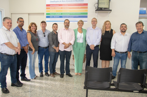 Presidente da Câmara e vereadores participam de inauguração do Pronto Atendimento Abílio Pedro