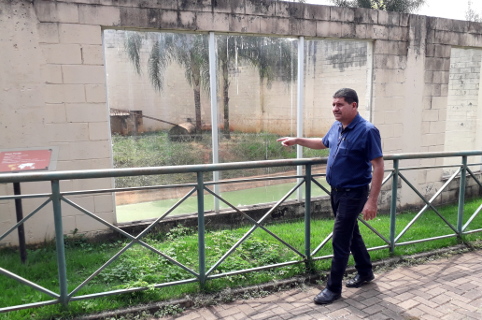 Vereador Helder visita Zoológico para averiguar condições do local