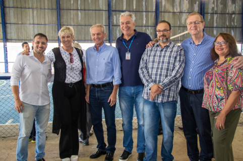 Presidente da Câmara e vereadores participam de reinauguração do Centro Comunitário do Jardim Ouro Verde