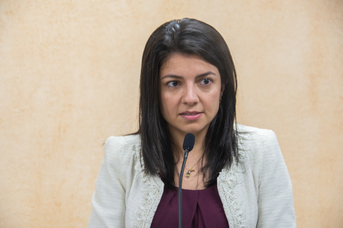 Carolina Pontes questiona utilização de veículos pela Secretaria de Educação