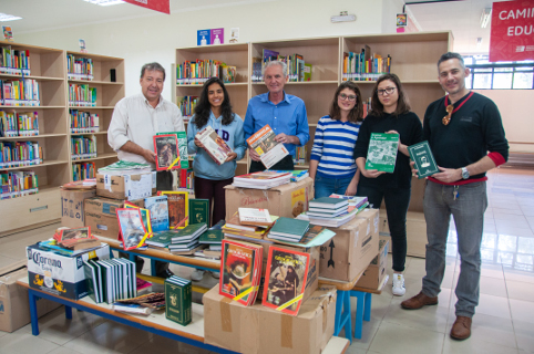 Câmara e Unicamp fazem doação de livros à Biblioteca Pedagógica 