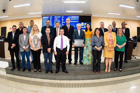 Chico da Banca IV Centenário é homenageado com Título de Cidadão Limeirense