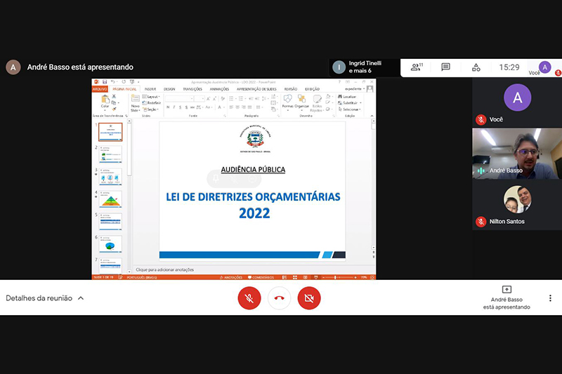 Para 2022, Prefeitura prevê receita de R$ 1,310 bilhão