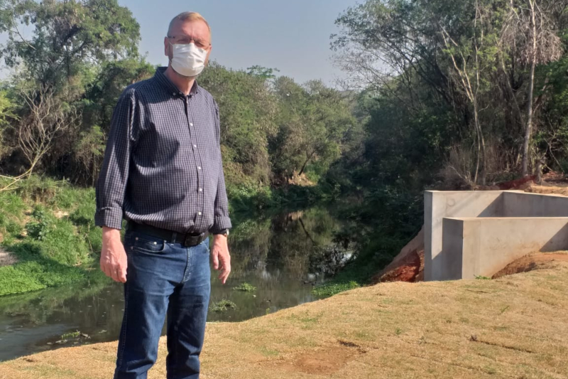 Presidente da Câmara participa da entrega de obras no José Cortez e Novo Horizonte