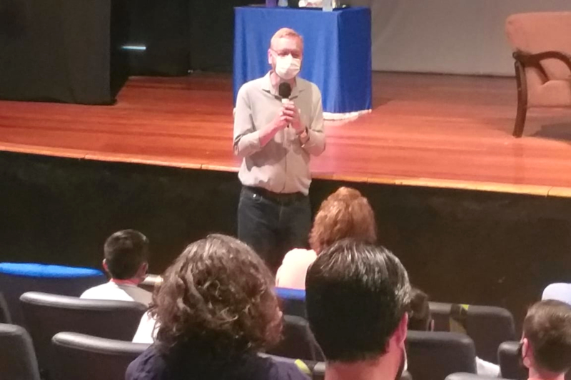 Presidente acompanhou evento de apresentação de metas e resultados da educação ambiental