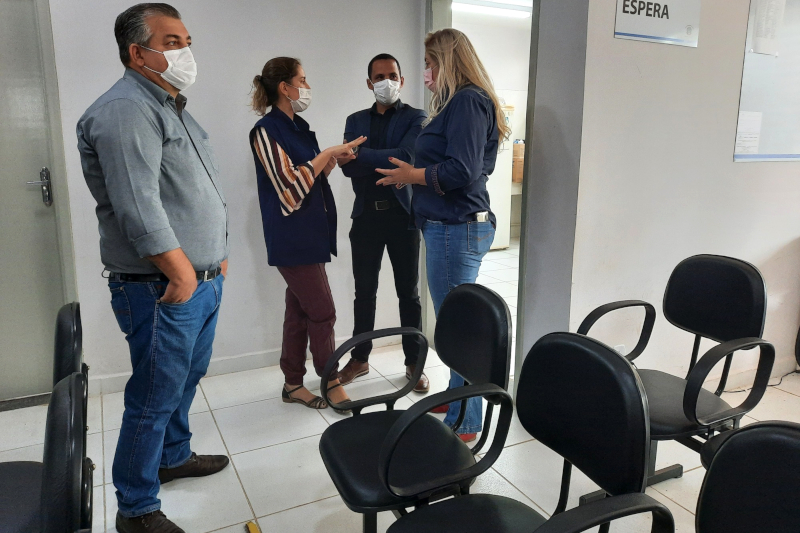 Roteiro de visita começou na UBS Dores 1