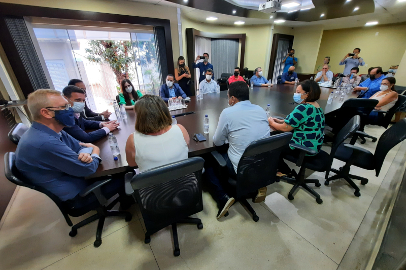 Fernando Capez realizou visita técnica à Câmara de Limeira ao lado do deputado Murilo Felix