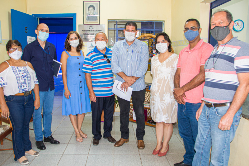 Comissão de Obras e Serviços Públicos visita CI Murilo Lemos da Silva