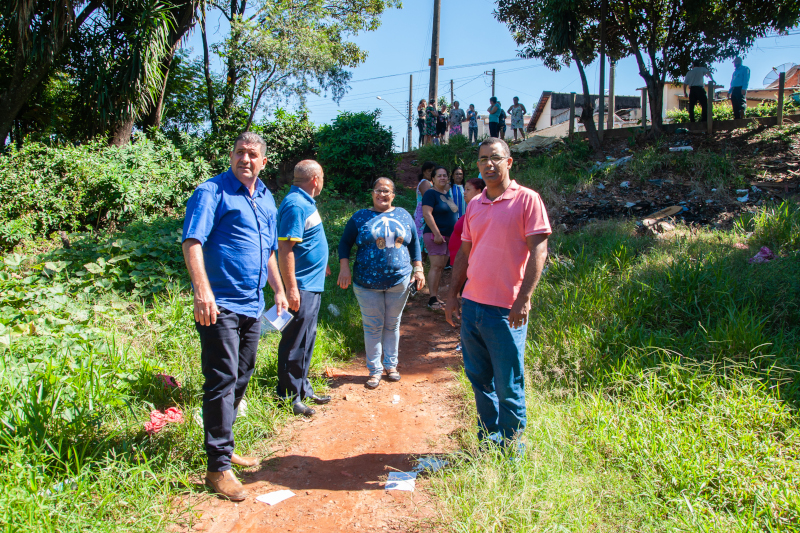 Comissão de Obras faz diligência na travessia entre Nova Conquista e Parque Hipólito II