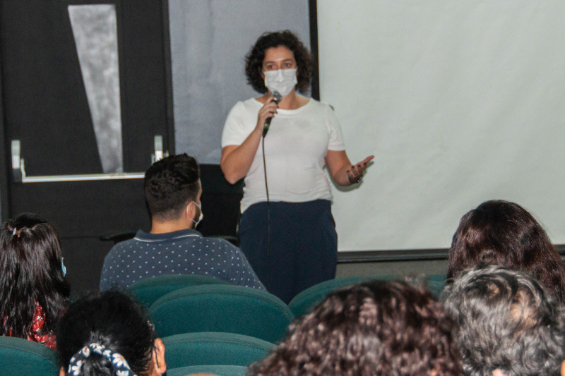 Mariana Calsa - presidente da Comissão Organizadora do Cine Câmara