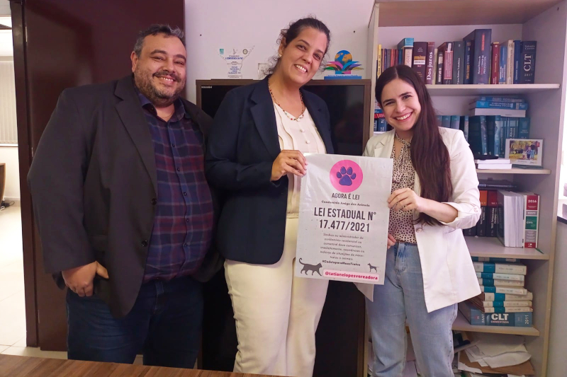 Vereadora Tatiane Lopes promove campanha sobre animais em condomínios