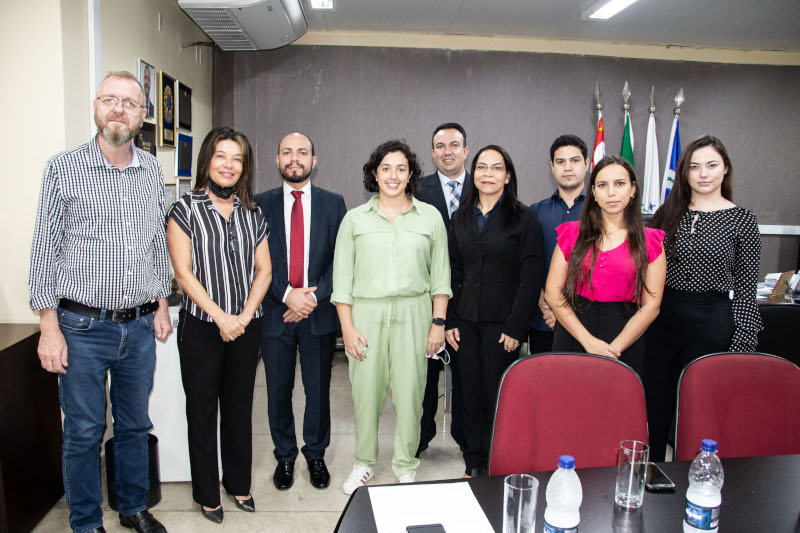 Presidente da Câmara recebe Comissão de Acompanhamento do Legislativo da OAB