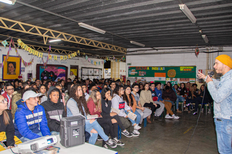 Palestra no período noturno