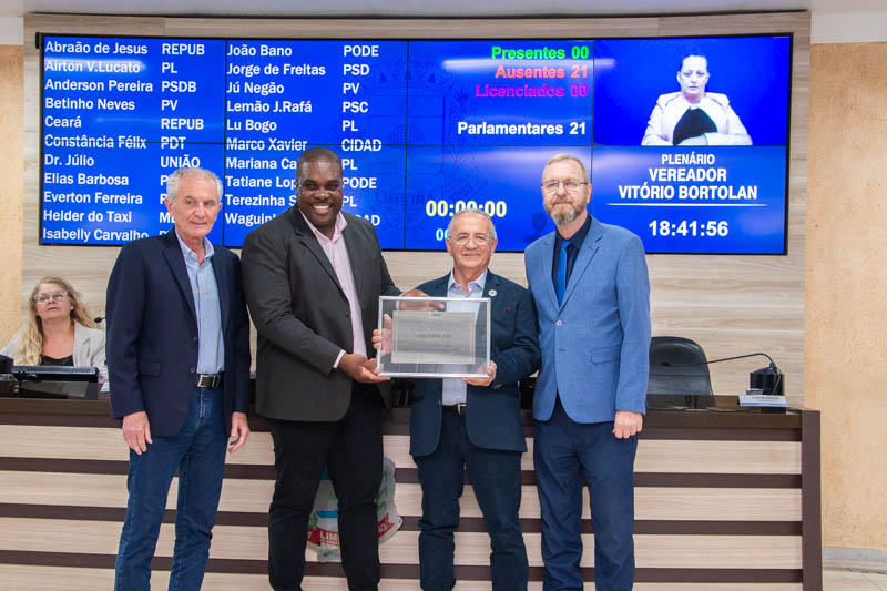 Câmara de Limeira entrega Título de Cidadão a Sérgio Claudio Catai