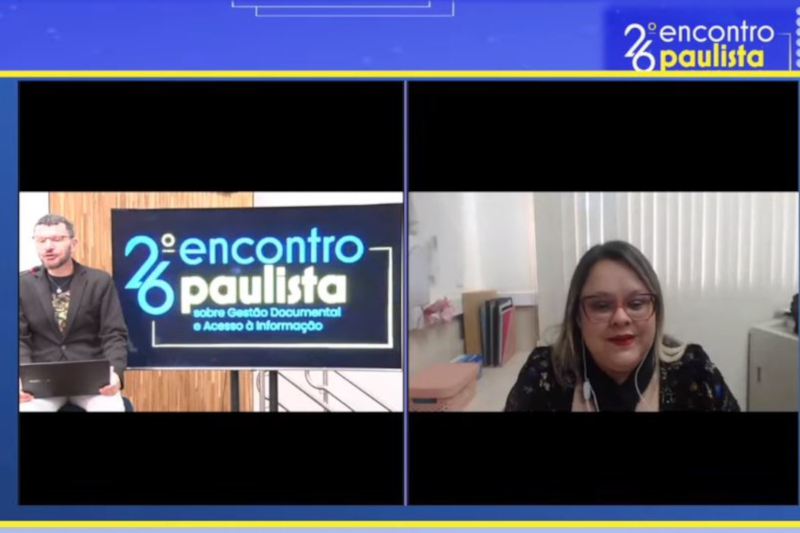 Câmara participa de 26º Encontro Paulista sobre Gestão Documental e Acesso à Informação