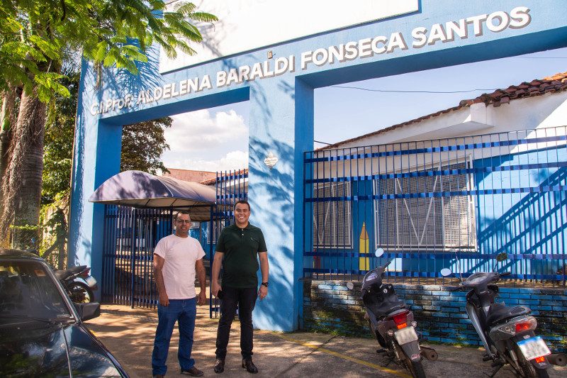 Comissão de Educação visita CI Aldelena Baraldi Fonseca Santos