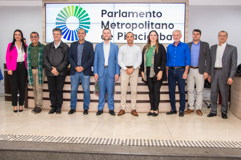 Parlamento Metropolitano de Piracicaba realiza cerimônia de posse na Câmara de Limeira