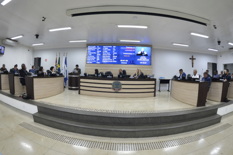 Sessão ordinária: vereadores aprovam quatro projetos nesta segunda-feira (22/5)