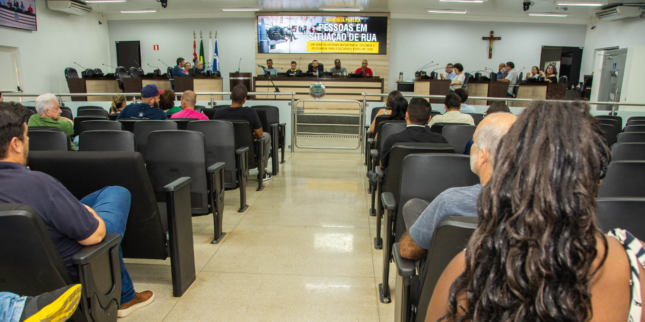Audiência pública na Câmara debate sobre pessoas em situação de rua