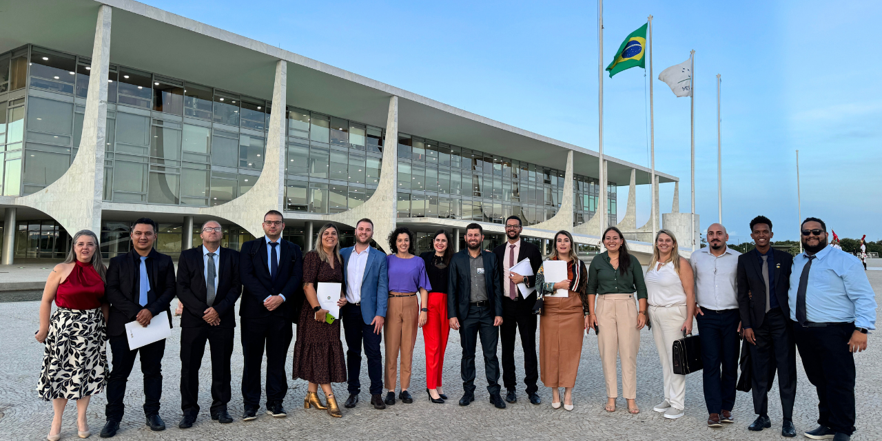 Mariana Calsa vai a Brasília com Comissão de Vereadores Jovens do Parlamento Metropolitano de Piracicaba