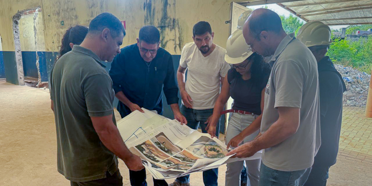 Comissão de Obras e Planejamento fiscaliza reforma e ampliação do Centro do Idoso