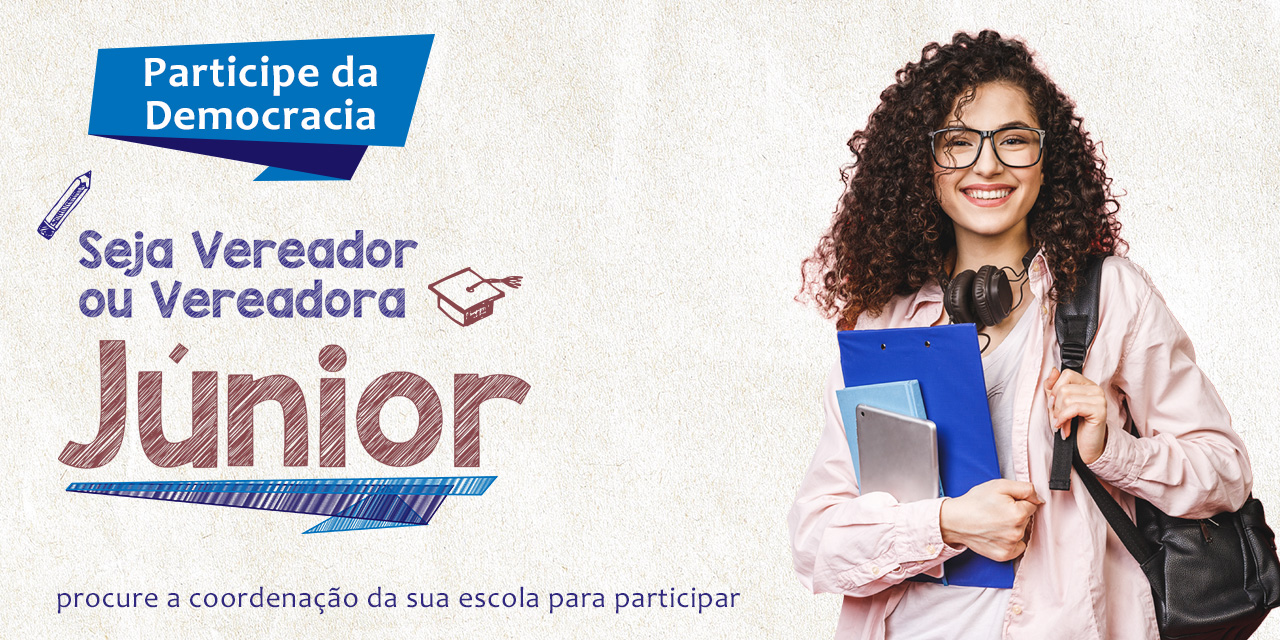 Câmara de Vereadores Juniores 2025: inscrições abertas para estudantes até 25 de abril